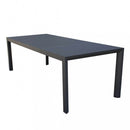 Tavolo Allungabile Houston 225/300x100x75 h cm in Alluminio Antracite