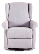 Poltrona Alzapersona Elettrica 1 Motore in Tessuto Elizabeth Grigia