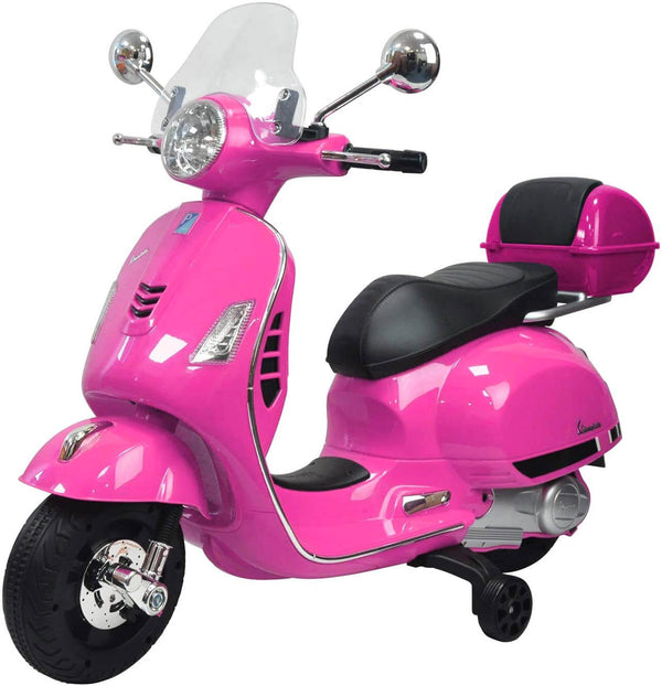 Piaggio Vespa GTS Électrique 12V avec Top Case pour Enfants Rose acquista