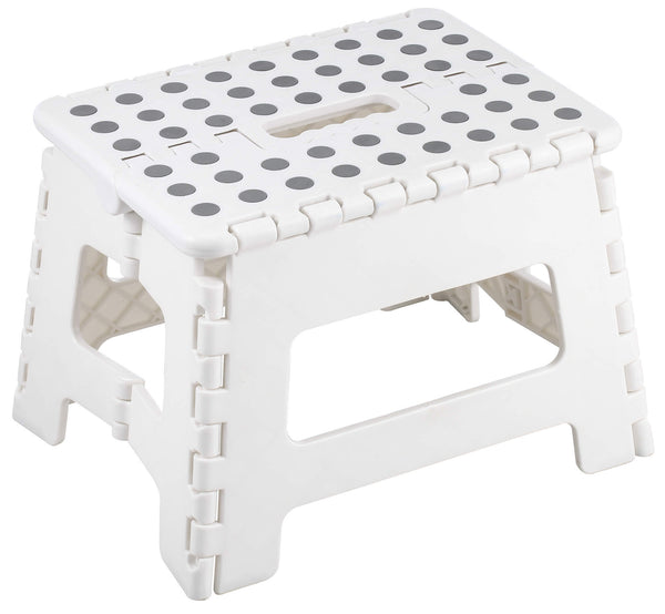 prezzo Tabouret Pliant 30x22x22 cm en Polypropylène Blanc
