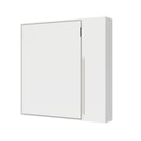 Letto Matrimoniale Francese A Scomparsa 140 Versia Con Armadio 1 Anta Dx Bianco      