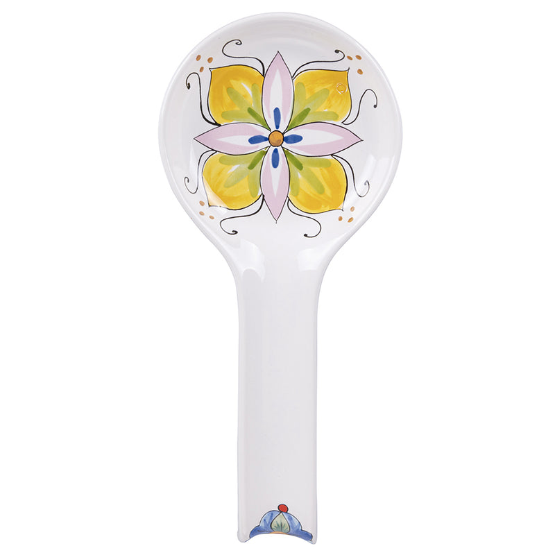 Poggiamestolo 27,8x12,4x3,5 cm  in Ceramica VdE Tivoli 1996 Infinito Pantelleria