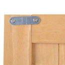 Casetta Box da Giardino 127,5x50x164 cm in Legno Naturale