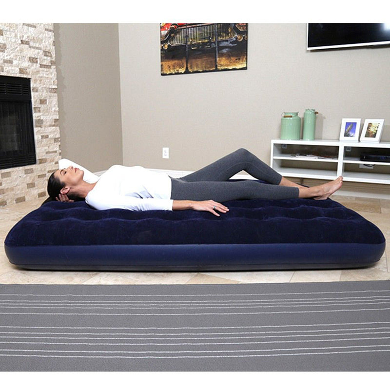 Materasso Matrimoniale Gonfiabile 203x152x22 cm Floccato da Campeggio Bestway 67003