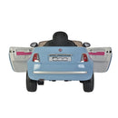 Macchina Elettrica per Bambini 12V con Licenza Fiat 500 Celeste
