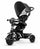 Tricycle à Pousser pour Enfants avec Poignée Réglable Qplay Cosy Noir