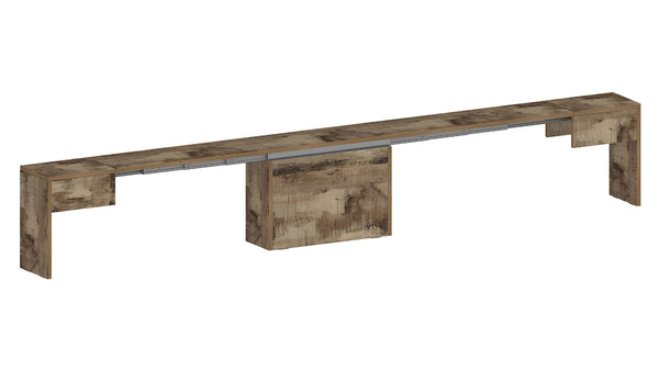 prezzo Panca Allungabile 66/290x25x45 cm Pratika Singola A Acero Pereira