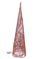 Cono Decorativo con 20 Led H80 cm Rose