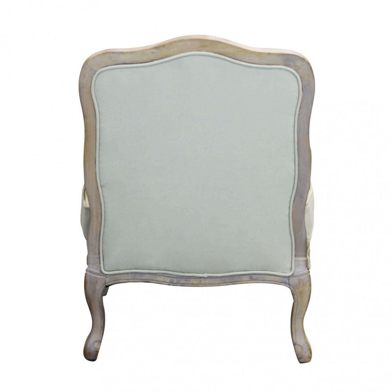 Poltrona Christy in Tessuto 64x72x92 h cm in Legno Beige