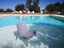 Sedia da Giardino 49x71x58,5 cm in Polipropilene Camilla Grigia