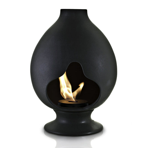 Cheminée de Sol au Bioéthanol en Céramique 35x60 cm Ferazzoli Arabic Gunmetal prezzo