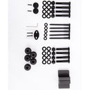 Binario per Porte Scorrevoli con Kit di Accessori Portata 100kg 
