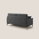 Divano 2 Posti 140x94x90 cm in Tessuto Grigio