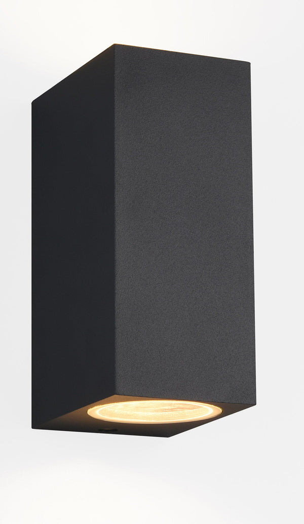 acquista Applique da Esterno Attacco GU10 in Alluminio Antracite