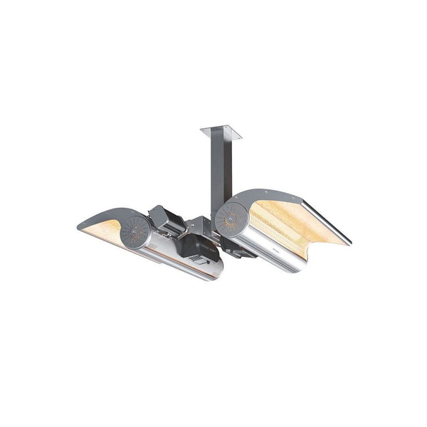 online Chauffage de plafond électrique infrarouge 60x40x74 cm 4000W Sined Gris