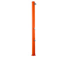 Doccia Solare da Giardino 25L Miscelatore e Lavapiedi Arkema Jolly S Arancio