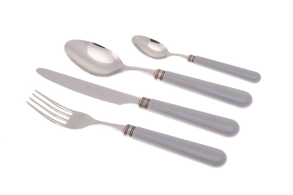 Ménagère de Service 24 Pièces en Acier Inoxydable Gris Rivadossi Sandro Mistral online