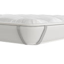 Topper Trapuntato 300 gr/mq con Elastici Fancy Bianco Varie Misure