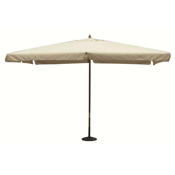 sconto Parasol de jardin 3x3 m Mât Ø48 mm Fantasy en Bois Marron