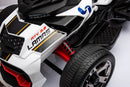 Mini Quad Elettrico per Bambini 3 Ruote 12V ATV 3.0 Bianco