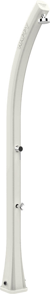 Doccia Solare da Esterno Giardino 23L Miscelatore e Lavapiedi Arkema Happy Bianco acquista