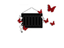 Sticker da Muro Scrivibile Hanger 64x70 cm Plastica