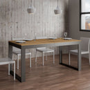 Tavolo Allungabile 160-264x90x80 cm Tecno Evolution Quercia Naturale