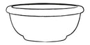 Vaso in Polietilene Tulli Ciotola Castello Classic Anticato Varie Misure