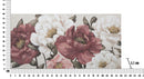 Dipinto su Tela Red Flowy 120x3,7x60 cm in Legno di Pino e Canvas Multicolor
