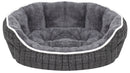 Cuccia per Cani e Gatti in Poliestere Scotland Grigio Scuro Varie Misure