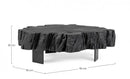Tavolino 90x90x32h cm Keval Nero