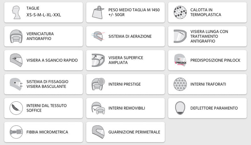 Casco Integrale per Scooter Visiera Lunga CGM Montegi 301S Giallo Fluo Opaco Varie Misure