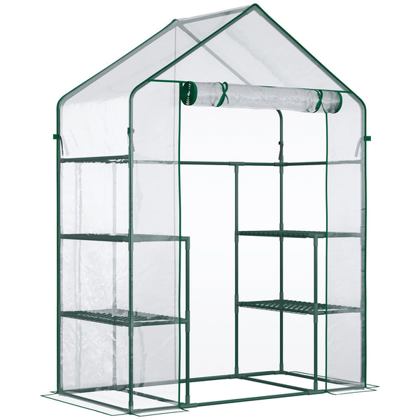 Serre 142x73x195 cm Imperméable et Anti UV Vert sconto