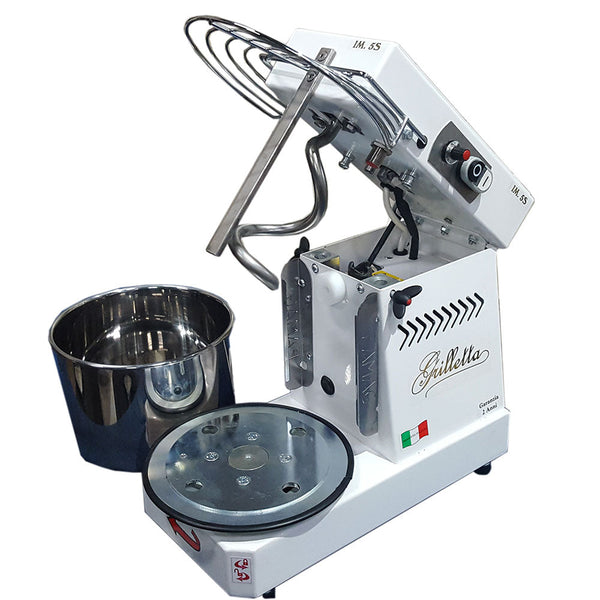 acquista Pétrin Spirale Inclinable Cuve Amovible 5Kg 350W Famag Grilletta IM 5S 10 Vitesses