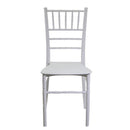Sedia 40x43xh90 cm in Resina Chiavari Bianco