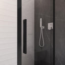 Porta Parete Doccia 140 cm 1 Anta Scorrevole in Cristallo Trasparente 6mm H195 Bonussi Eliane