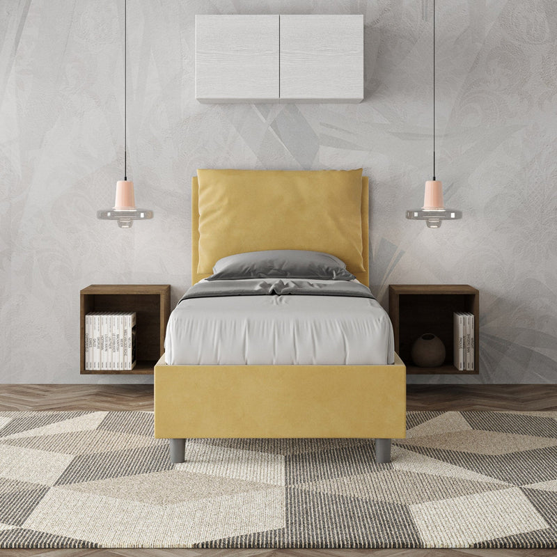 Letto Singolo Antea Ocra Varie Misure