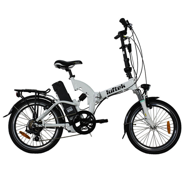 Vélo Pliant Électrique avec Pédalage Assisté 20" 250W 10Ah Luftek 111 Blanc online
