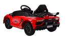 Macchina Elettrica per Bambini 12V con Licenza Lamborghini Aventador SVJ Small Rossa