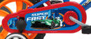 Bicicletta per Bambini 12" Hot Wheels Freno Caliper e Stabilizzatori in Acciaio Hi-Ten Blu e Rosso      