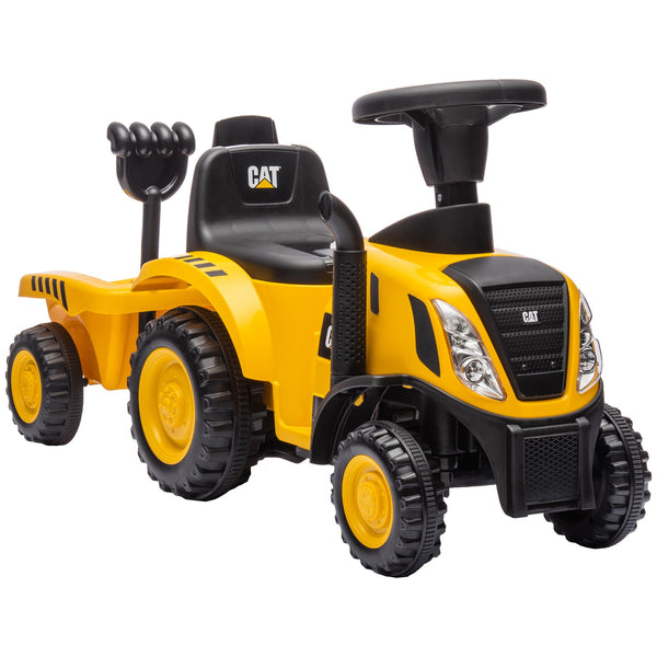 Camion Cavalcabile per Bambini con Pala e Rimorchio 91x29x44 cm Giallo prezzo