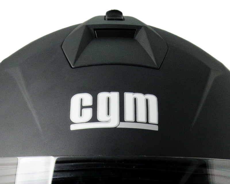 Casco Integrale per Scooter Visiera Lunga CGM Lunar 315A Nero Opaco Varie Misure