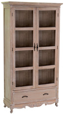 Mobile Vetrina 2 Ante 1 Cassetto in Legno Cracovia