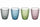 Lot de 4 verres à eau en verre 240 ml Villa d'Este Home Tivoli Diamond
