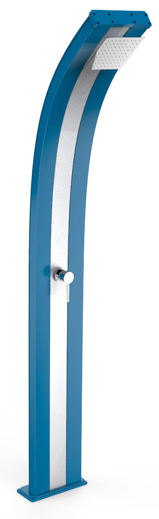 online Douche Solaire de Jardin 40L Arkema Dada Mitigeur Inox Bleu Clair