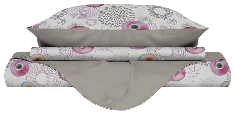 Copripiumino Double Face con Federe Stampato Morfeo