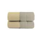 Trapunta Invernale Tinta Unita in Microfibra 200gr Tortora Panna Varie Misure