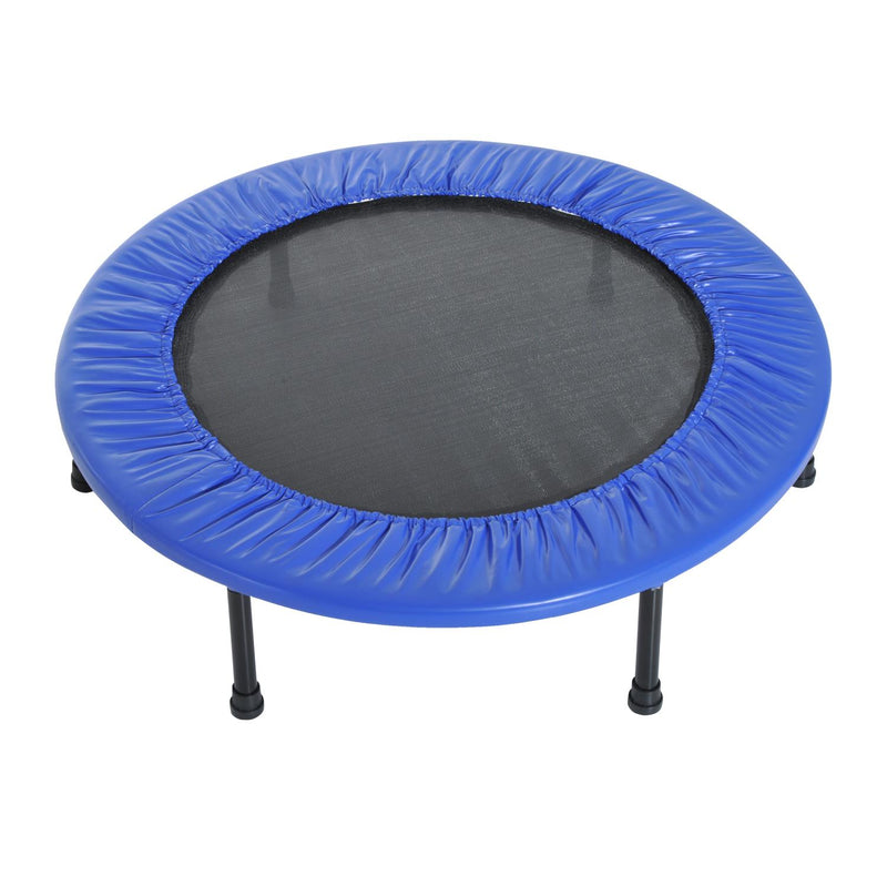 Trampolino Elastico Fitness 30 Molle in PP PVC Ø91x22.5 cm 