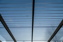 Pergola da Giardino 3x4,98x2,47 m in Legno Copertura in PVC 