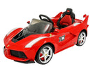 Macchina Elettrica per Bambini 12V con Licenza Ferrari la Rossa